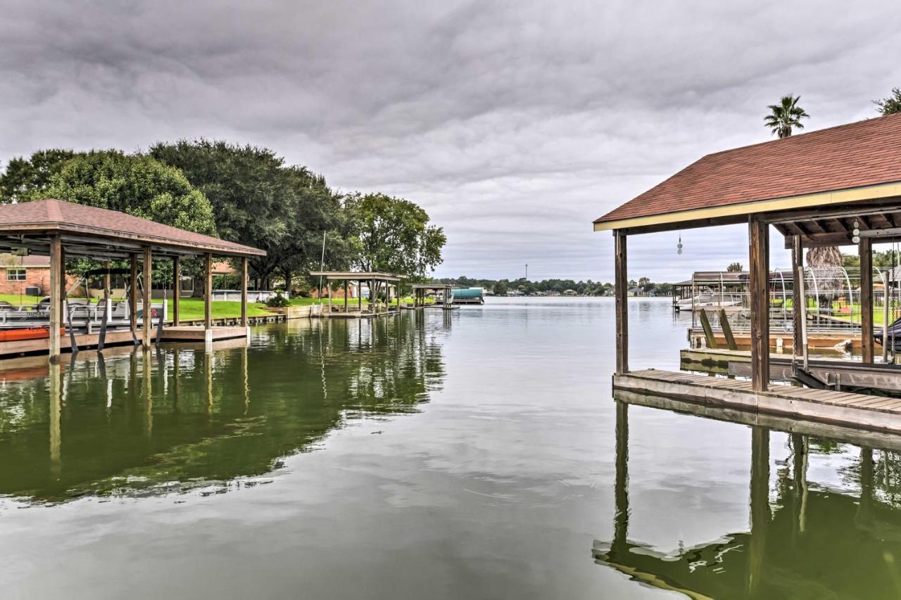Quiet Lake Conroe Townhome With 2 Boat Slips! Willis Esterno foto